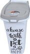 Moderna voercontainer trendy story pet wisdom (10 LTR)