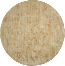Karpet Viscose Rond Oker ø150 cm