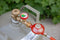 Rothenberger Gasfleszekering Gas OFF - Noodstop 100% afsluiter - Vulindicator - Messing