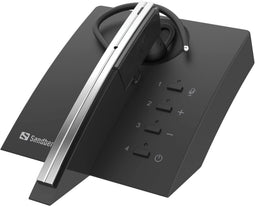 Sandberg 126-25 - On Ear Headset - Bluetooth 5.0 Dual Noise Reduction Microfoon - Grijs Zwart