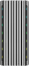 Aisens ASM2-RGB011GR - Externe behuizing M.2 - USB 3.2 Gen2 10Gb/s - Grijs