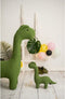 Blad Crochetts 30 x 42 x 1 cm Dinosaurus