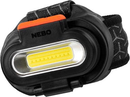 Nebo Einstein Flex - Oplaadbare Hoofdlamp 1500 Lumen - 5 Lichtstanden - Zwart