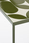 Mica Decorations Bologna Bijzettafel Buiten - Set van 2 - L38 x B38 x H48 cm - Metaal - Groen