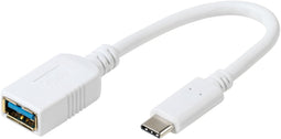 Vivanco DCAVVUSBC30A02W - USB 3.2 Gen 1 Adapter - 5 Gbit/s - Wit