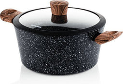 Westinghouse Kookpan - Ø 28 cm - Zwart Marmer - Speciale Editie - Vaatwasser-bestendig