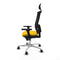 Bureaustoel met hoofdsteun Piqueras y Crespo 3D086N1 Geel