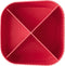 HAN pennenkoker - Re-X-LOOP - 4-vaks - rood - 100% gerecycled materiaal - HA-17238-917