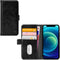 Mobilize iPhone 12 mini - Elite Gelly Wallet Book Case - Zwart