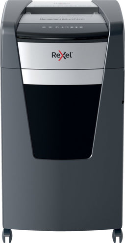 Rexel Momentum Extra XP422+ Ultrastille Papierversnipperaar voor Kantoor - P-4 Snippers - Vernietigt tot 22 Vellen - Zwart