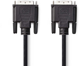 Nedis CCGP32000BK100 - DVI-D Kabel - 1m - Zwart