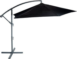 QLT Luxe XXL Zweefparasol - Ø 300 cm - Kantelbaar - Verstelbare Kantelhoek - Taupe