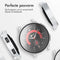 imoshion Screenprotector - Geschikt voor Samsung Galaxy Watch 6 44mm - Full Cover Hard Case / Beschermend Hoesje - Zilver