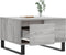 vidaXL - Salontafel - 55x55x36,5 - cm - bewerkt - hout - grijs - sonoma - eikenkleurig