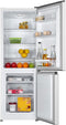 Hanseatic HKGK14349BW Koel-vriescombinatie Vrijstaand 143 cm – 175 l, Wit