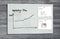 Sigel glasmagneetbord - Artverum - 100x65cm - wit - SI-GL141