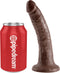 Pipedream King Cock realistische dildo 7 Inch Cock bruin - 7,83 inch
