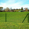 vidaXL - Eurohek - 25x1,2 - m - staal - groen