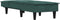 vidaXL - Chaise - longue - fluweel - donkergroen