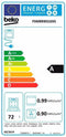 Beko FSM89301GXS - Elektrisch Fornuis - Inductie - 72L Oveninhoud