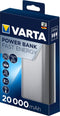 Varta Fast Energy 20000 - Powerbank - USB-C en 2 USB-uitgangen - Stijlvol design