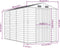 vidaXL - Tuinschuur - 191x300x198 - cm - gegalvaniseerd - staal - bruin