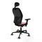 Jorquera Piqueras y Crespo 3D036G1 - Bureaustoel met hoofdsteun - Verstelbare hoogte - Roze