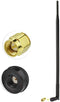 900MHz 3G 4G Antenne 9Dbi Externe Omni Rubber Duck Antenne met RP-SMA-connector + RP-SMA Vrouwelijk