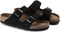 Birkenstock Arizona SFB VL Narrow Slippers - Suède - Smal - Black - Maat 43