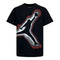 T-Shirt met Korte Mouwen voor kinderen Jordan JDB AIR HEATMAP JUMPMAN HBR SS 95D238 023 Zwart Maa...