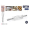 Deegroller met vormen Quttin CROISSANT 38 x 6,5 cm (12 Stuks)