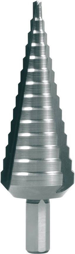 RUKO 101352 - Getrapteboorset 3-delig - 4-30 mm HSS 3 vlakken schacht (1 set)
