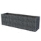 vidaXL - Gabion - plantenbak - verhoogd - 360x90x100 - cm - staal