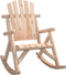 vidaXL - Tuinschommelstoel - 69x96x101 - cm - massief - vurenhout