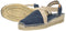 Toni Pons Verdi-V - Dames Espadrilles - Sleehak 2,5 cm - Marine (Maat 36)