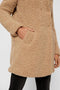 NOISY MAY NMGABI L/S JACKET NOOS - Dames Jas - Halflang - Lichtbruin - M