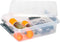 Sunware - Q-line opbergbox 1L transparant metaal - 20 x 15 x 6 cm