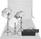 vidaXL - Fotostudioset - met - verlichtingsset - en - achtergrond