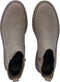 POSH by Poelman Lot - Dames Chelsea Laarzen - Elastieken inzet en ritssluiting - Beige