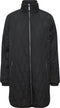 Fransa FRQUILT JA 1 - Dames Jas - Lang model met hoge hals en lange mouwen - XL