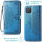 iMoshion Hoesje Geschikt voor Oppo Reno4 Z 5G Hoesje Met Pasjeshouder - iMoshion Mandala Bookcase - Turquoise
