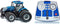 Siku New Holland T7.315 tractor 1:32 blauw metaal/kunststof afstandsbediening incl. Bluetooth afstandsbedieningsmodule met afneembare dubbele banden bediening via app mogelijk