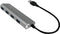 LogiLink UA0307 - USB Hub - 4x USB 3.2 Gen 1 Type-A - Aluminium