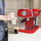 TurboTronic CM22 Pistonmachine - Espressomachine - Rood