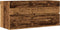 vidaXL - Wastafelkast - 100x38,5x45 - cm - bewerkt - hout - oud - houtkleurig