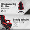 Protrue Gaming Stoel - Racing Game Chair - Ergonomisch - Zwart/Rood