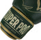 Super Pro Combat Gear Warrior SE Lederen (kick)bokshandschoenen Groen/Goud 14oz