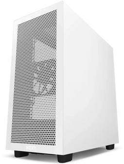 NZXT H7 Flow (2022) - ATX Tower - Gehard glas - Zwart/Wit