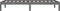 vidaXL - Slaapbank - 90x200 - cm - massief - grenenhout - grijs
