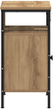 vidaXL - Wastafelkast - 60x30x60 - cm - spaanplaat - ambachtelijk - eikenkleurig